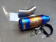 ชุดท่อสลิปออน KAWASAKI Z400NINJA400 (คาวาซากิ แซด400 นินจา400) แสตนเลสเกรด 304 อย่างดีสวมปลายท่อแต่ง