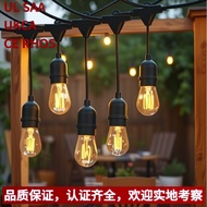 European Standard American Standard Australian Standard Marquee String Light S14 LED Bulb E27 E26 Ou
