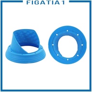 [figatia1] 2x Vehicle 6.5inch Silicone Car Speaker Baffle Accessory Soft Silicone Spacer Speaker Protection