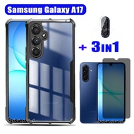 For Samsung Galaxy A17 Shockproof Phone Case Samsung A17 A16 A06 A07 Privacy Tempered Glass Screen P