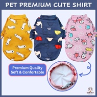 GUN PET Pet Shirt Baju Kucing Cat Dog Murah Baju Kucing Comel Pet Cloth Clothes Kucing Fashion 宠物衣服 