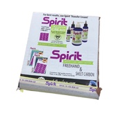 Scan Charcoal Paper Tattoo 4 Layers. Scan Heat, Scan Print Needle, Scan Tay.Made In USA