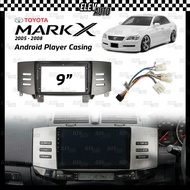 Toyota Mark-X Mark X 2005 - 2008 Android Player Casing 9" with Player Socket Canbus 2006 2007