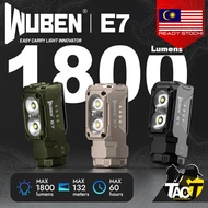 WUBEN E7 - Best Rechargeable Headlamp 1800 lumens - ORIGINAL - Ready Stock in MALAYSIA from KEDAI TA