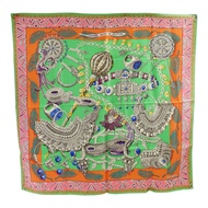 HERMES 絲質Scarf 90X90絲巾
