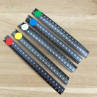 5 x 100pcs/Color=500pcs New 0603 Red/Green/Blue/White/Yellow SMD LED kit