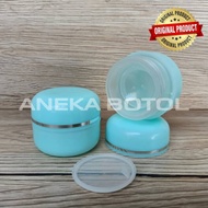 HIJAU FLOREN POT 8 GRAM GREEN / CREAM POT 8 GRAM / EMPTY COSMETIC POT ORIGINAL