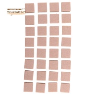 Felt Floor Furniture Protector Pads Chair Table Legs Protector 32 Pieces Khaki
