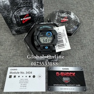 100% ORIGINAL CASIO G-SHOCK GD-400-1B2DR / GD-400-1B2 / GD-400 BLACK RESIN BAND CASUAL DIGITAL WATCH