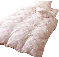 Merry Night MN623559-16 Duvet Cover, Double Gauze, Pink, Single Long, Approx. 59.1 x 82.7 inches (15