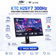KTC H25Y7 Gaming Monitor 24.5 Inch Fast IPS FHD 300Hz 1ms FreeSync G-Sync