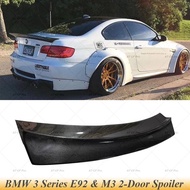 E92 Carbon Fiber Ducktail Rear Spoiler Lip Wings Trunk Tail for BMW 3 Series E92 & M3 2-Door Coupe 3