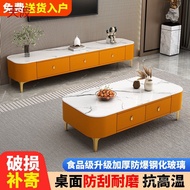 Soft Bag Small Apartment Modern Simple TV Cabinet Coffee Table Locker Floor-standing Kka Living Room