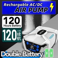 🇲🇾READY STOCK🇲🇾 🔥SQG🔥 Double Battery Super Silent CT100,CT200,A15D AC DC Pump Rechargeable Aquarium 