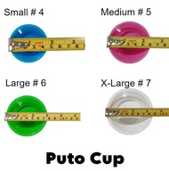 50Pcs/Set Plastic Puto Kutsinta Bibingka Pichi Soy Sauce Cup Molder Mould Mold S-M-L-Xl
