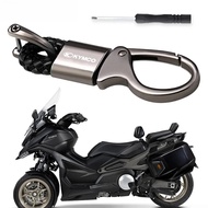 For KYMCO DTX 360 CT CV3 Ak550 GDINK CT300 MXU KRV 180 Accessories Custom LOGO Motorcycle Braided Ro