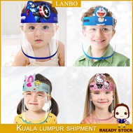 LANBO Kids Cute Face Shield Eye Protection for Students at School Kindergarden Academy Face Shield Included Glasses