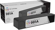 LD Remanufactured Ink Cartridge Replacement for HP 981A J3M71A (Black) Compatible with HP PageWide E