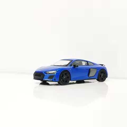 Die Casting 1:64 Scale Audi R8 Sports Car Simulation Alloy Static Car Model Children's Adult Hobby C