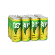 FUZE TEA 300ml x 12 (cans) - Lemon Tea/Passion Fruit Tea/Jasmine Green Tea/Lychee Rose/Mango Green T