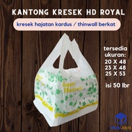 Maju JAYA - HD ROYAL PLASTIC BAG FOR FILLING CARDBOARD AND THINWALL 18X18 20X20 22X22 PARTY BOX PLAS