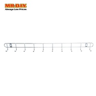 (MR.DIY) Clothes Towel Metal Door Hooks Organizer Hanger Wall-Mounted (60 X 0.5cm)