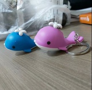 鯨魚發光吊飾/飾品玩具$20@2 會發光