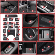 Door Groove Mat for Honda VEZEL Rubber Mat Door Slot Pad Cup Cushion Anti Slip Mat Accessories