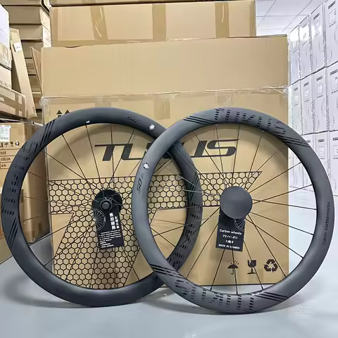 Tukus Carbon Wheels 700c Wave Wheelset Disc Wheels Bicycle Wheelset UCI Quality Road Bike Wheelset D