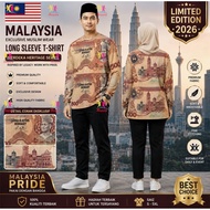 [SEDONDON MERDEKA] Retro RM500 Heritage Long Baju – 80s Malaysian Currency Edition Koleksi Warisan R