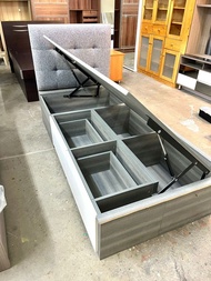 包送貨安裝）單人油壓床 !! ✨ 三尺床架 // 超大儲物空間 // / 3尺床架 // 二手傢俬 // 單人床 // 油壓床