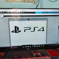 PS4 LOGO STICKER CUTTING STICKER
