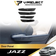 Honda Jazz Fit GE GE8 GG 2nd Door Panel Carbon Lining 2008-2014 Jazz GE V Project Car Accessories