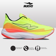 NUEVO - Sepatu Running Pria Nuevo Soars XI Hitam/Hijau Sport Shoes Lari Ringan