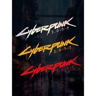 Creative Game Cyberpunk Cyberpunk2077 Car Electric Vehicle Motorcycle Sticker Body Car Sticker
