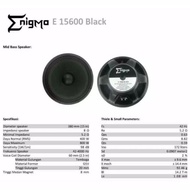 speaker 15" 15in ENIGMA 15600 black edition original / black spider