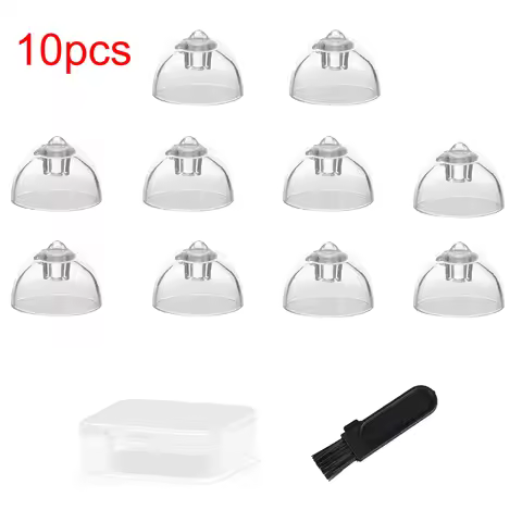 （10PCS)Hearing Aid Domes for Oticon Minifit Bass Double Vent Domes,Dome Replacements, UniversalDomes