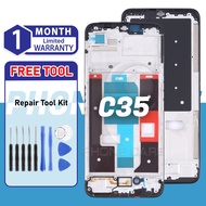 Middle LCD Frame Housing Body Compatible For REALME C35