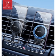 Oatsbasf 2 in 1 Magnetic + Gravity Phone Holder Universal Alloy Car Magsafe Phone Stand for 4-7.2"