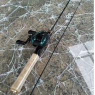 Set bc Zorro gedsu cliker&joran UL dragon evaluction180cm Spinning Reel Fishing Rod