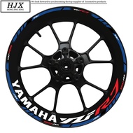 57cm Locomotive Yama R7 Wheel Sticker YZFR7 Modified Steel Ring Unique Decal Racing Car Reflective S