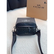 Coach Classic Letter Camera Bag Single Shoulder Crossbody Bag Men's Bag