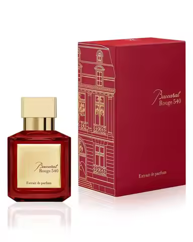 Baccarat 540 essence perfume is a rich and charming oriental flower fragrance. Amber, cedar, and mus