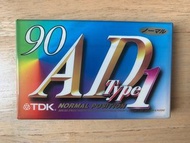 TDK AD1 90  空白用作錄音的卡式帶/錄音帶/卡式磁帶/磁帶/cassette tape