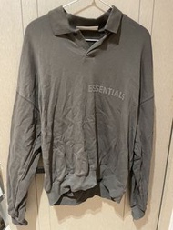 [清屋] FOG ESSENTIALS 男裝 POLO SHIRT 炭灰色 XXS碼