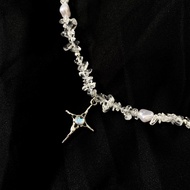 UNISEX Stone Necklace [Fallen Angel] DEMYS