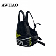 [AWHAO] Adult Riding Armor Ergonomic Rib Guard Flexible Chest Pad Protective Gear for Go Kart Club S