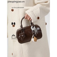 BEGOOER Original Beta Bag Niche Retro Bowling Bag Female Spring Summer Large-Capacity Shoulder Messe