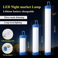 30w 60w 80w LED LIGHT TUBE / RECHARGEABLE USB LAMPU PASAR MALAM Emergency Camping Lamp Magnet T5 LED Light
