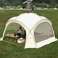 GLAMPING | Aluminum Pole Dome Extra Large Windproof Sunscreen Camping Shelter